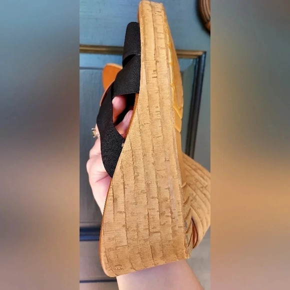 Italian Shoemaker Women's Espadrilles Wedge Sandals - Picture 9 of 10